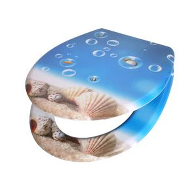 Soft Close Bedruckter Toilettensitz